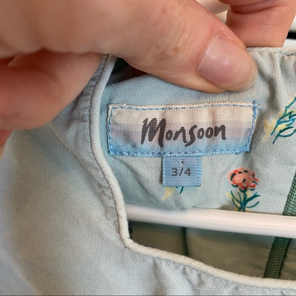 Monsoon Wildflower Shift Dress 3/4 - Picture 5 of 5